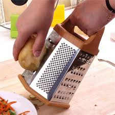 Stainless Steel Tower Grater, 6-Sided Kitchen Grater and Slicer 1