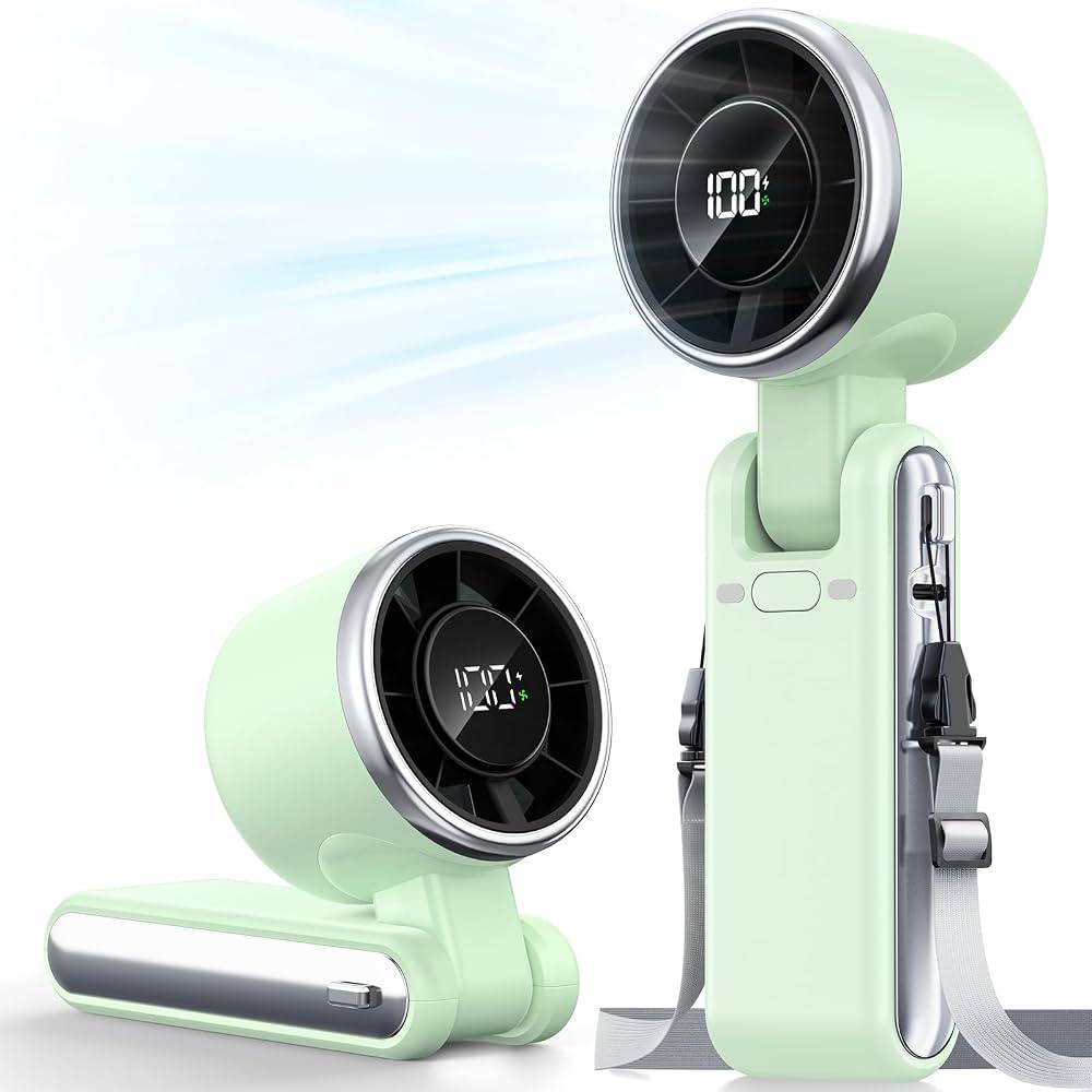 পোর্টেবল হ্যান্ডহেল্ড টার্বো ফ্যান Mini Turbo Portable Fan | Portable Turbo Fan Mini 1800 mAh Turbo Fan | 6