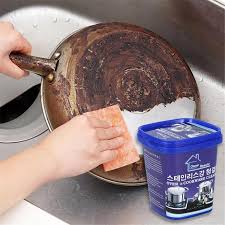 Stainless Steel Cookware Cleaning Paste Kitchen Cleaner Washing Detergent Paste 3