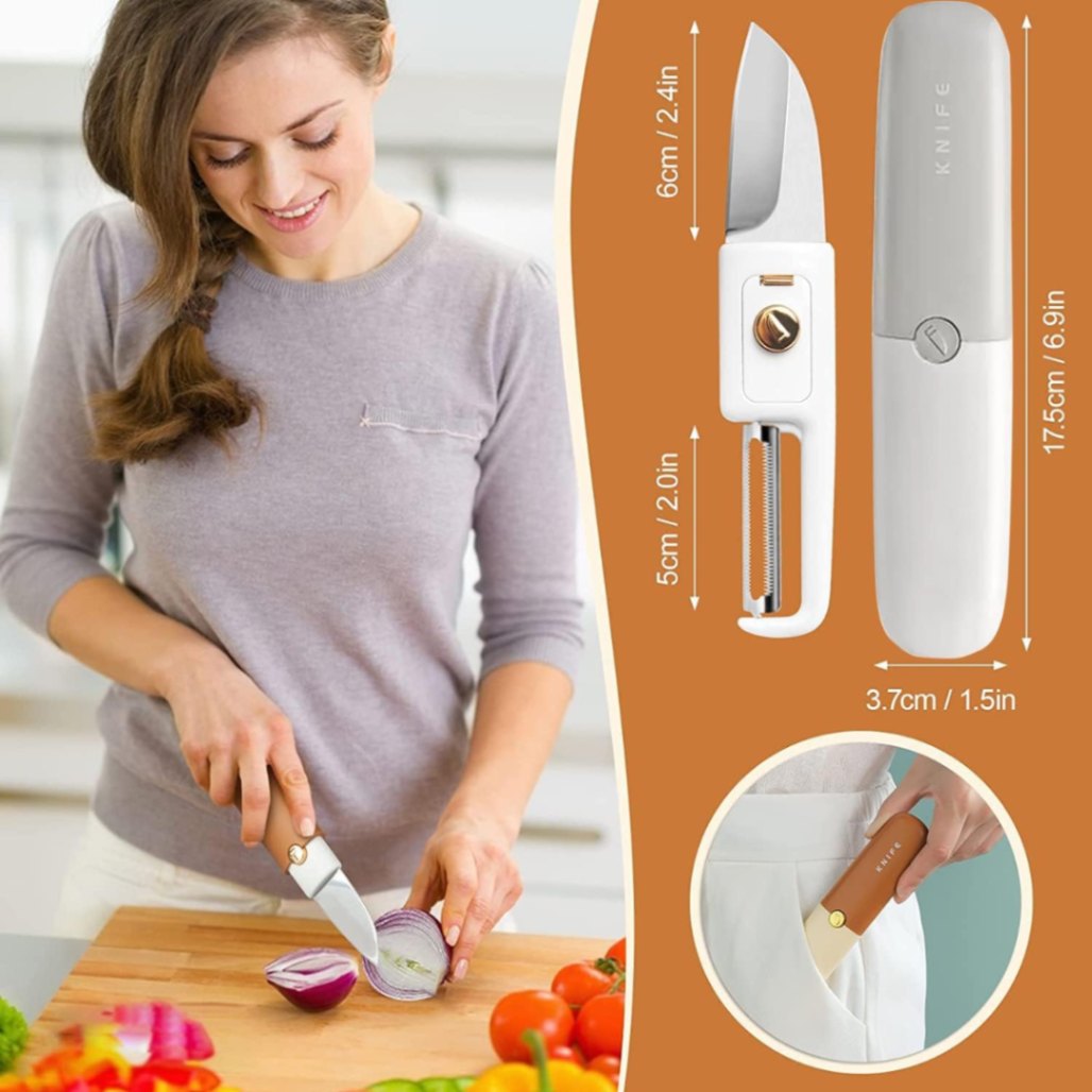 2 in 1 Fruit Knife & Peeler 2