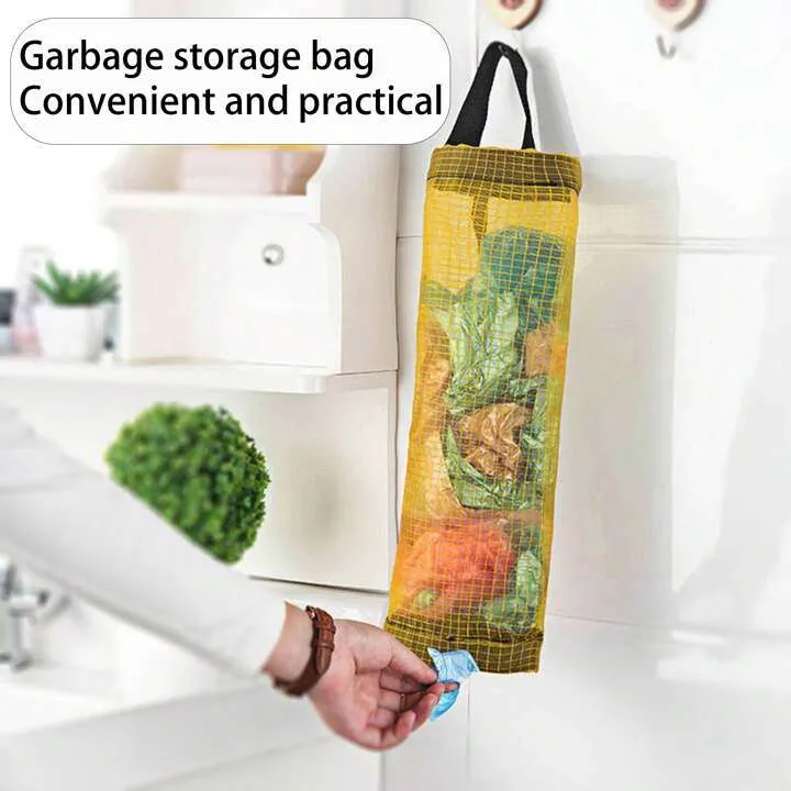 কিচেন পলিথিন স্টোরেজ ব্যাগ / Kitchen Plastic Bag Holder 3
