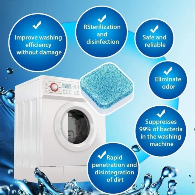 12Pcs Washing Machine Tank Cleaner Tablet 3