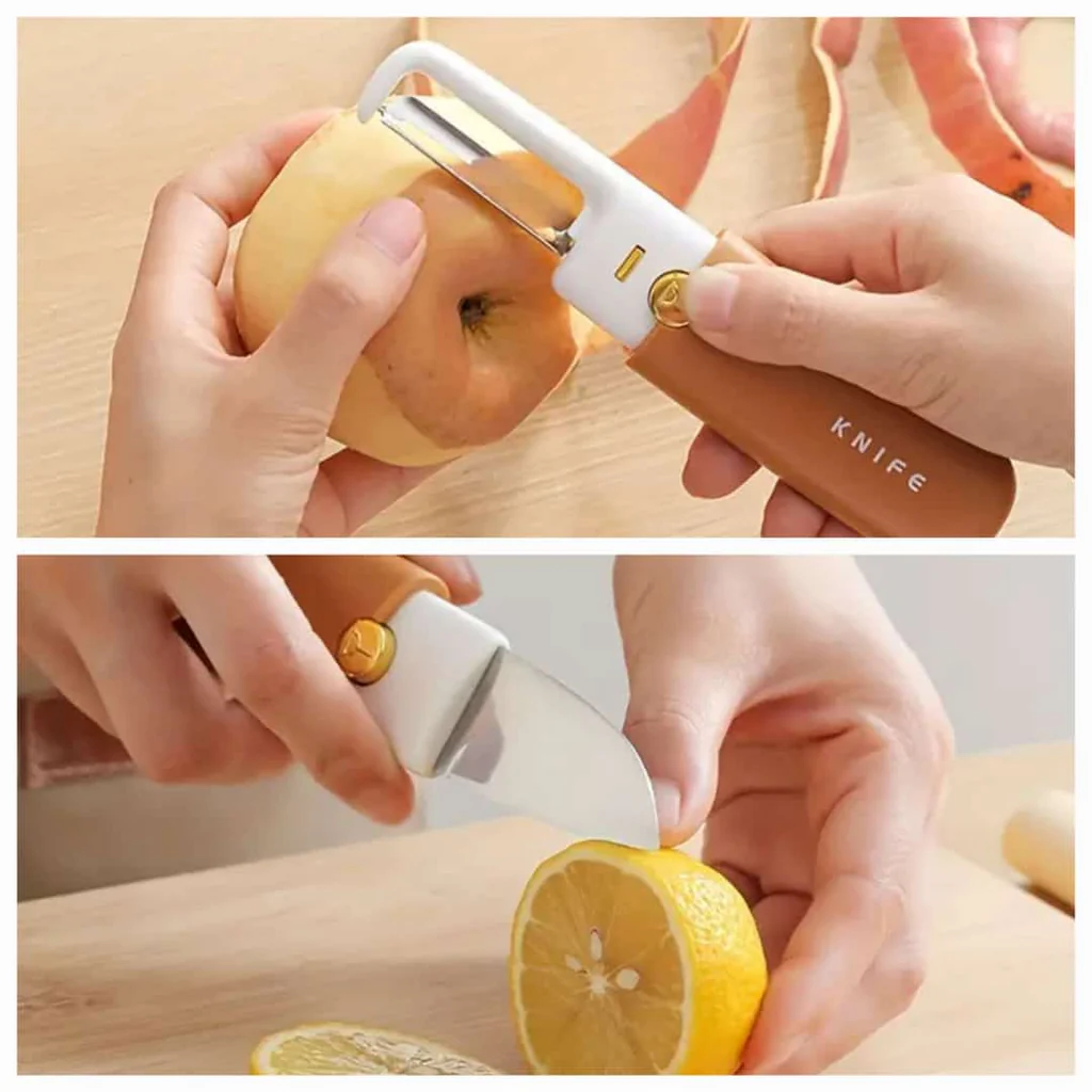 2 in 1 Fruit Knife & Peeler 3