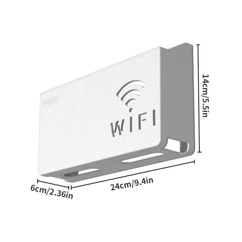 Premium WiFi Router Stand | Wall Mount Router Organizer | ওয়াইফাই রাউটার স্ট্যা 6