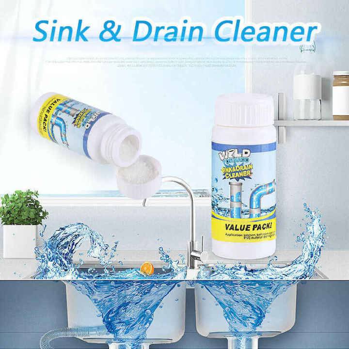 ড্রেন ক্লিনার পাউডার,Powerful Sink Drain Cleaner Portable Powder Cleaning Tool Super Clog Remover, শক্তিশালী সিঙ্ক ড্রেন ক্লিনার পোর্টেবল পাউডার ক্লিনিং টুল সুপার ক্লগ রিমুভার 7