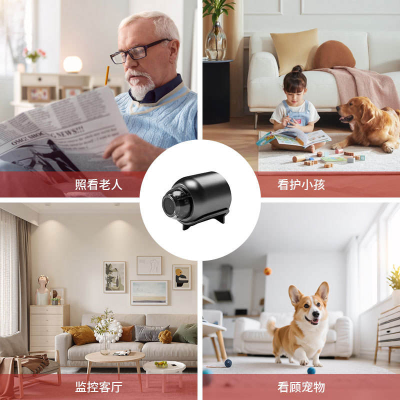 X5 স্মার্ট মিনি WiFi সিকিউরিটি ক্যামেরা / X5 Smart Mini WiFi Security Camera 3
